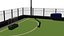 Low Poly Mini Football Field