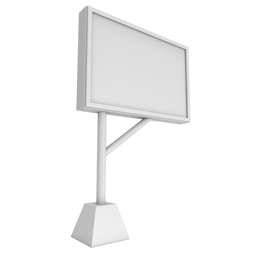 3D model billboard blank outdoor advertising https://p.turbosquid.com/ts-thumb/hM/N5SEuc/W8J82o9r/img3/jpg/1572502818/1920x1080/fit_q87/21daadee3437612571c59d1e4fbe6f99a819a489/img3.jpg