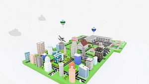 Complete Game Ready City Pack 3D