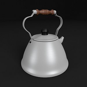 3D tea kettle model