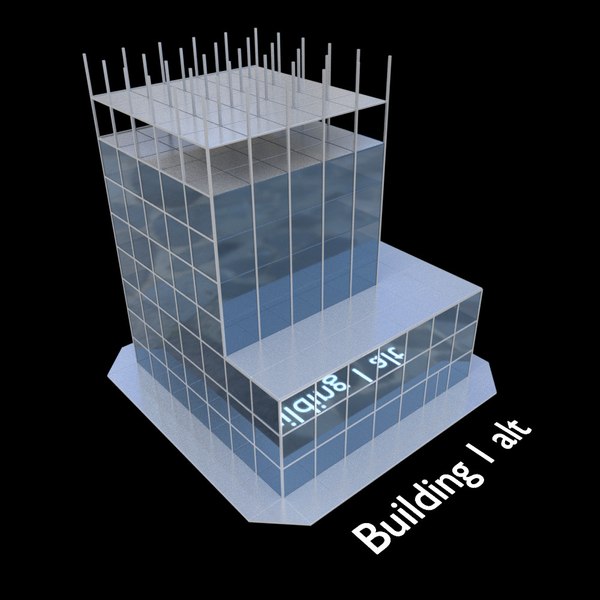 3D building skyscraper construction kit model - TurboSquid 1232218