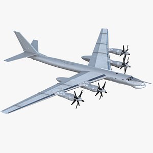 Strategic Missile Carrier Plane Simple Interior Rigged