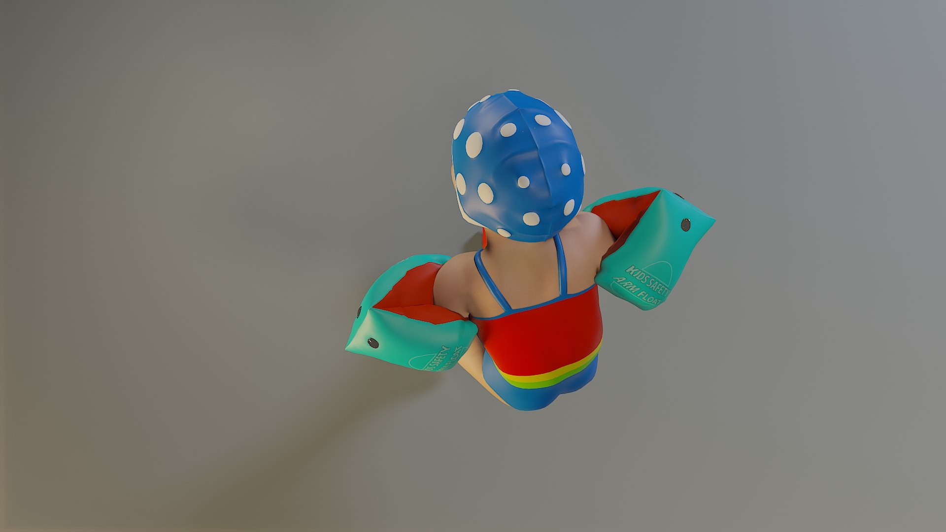 Child Female Swwimmingpool Swim Pool Model - TurboSquid 1690430