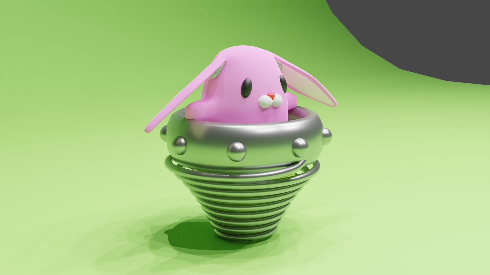 3D SpringRabbit - TurboSquid 2234816