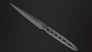 throwing knife 3D model