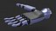 Cinema 4D를 위해 조작된 Right Dexterous Robot Hand