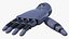 Cinema 4D를 위해 조작된 Right Dexterous Robot Hand