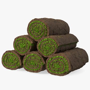Rolled Lawn Small Stack model