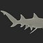 Sicklefin Lemon Shark equipado para Cinema 4D mode