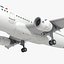 3D airbus 10 liveries airplane model
