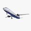 3D airbus 10 liveries airplane model
