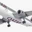 3D airbus 10 liveries airplane model