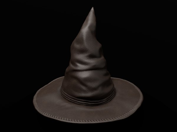 leather witch hat