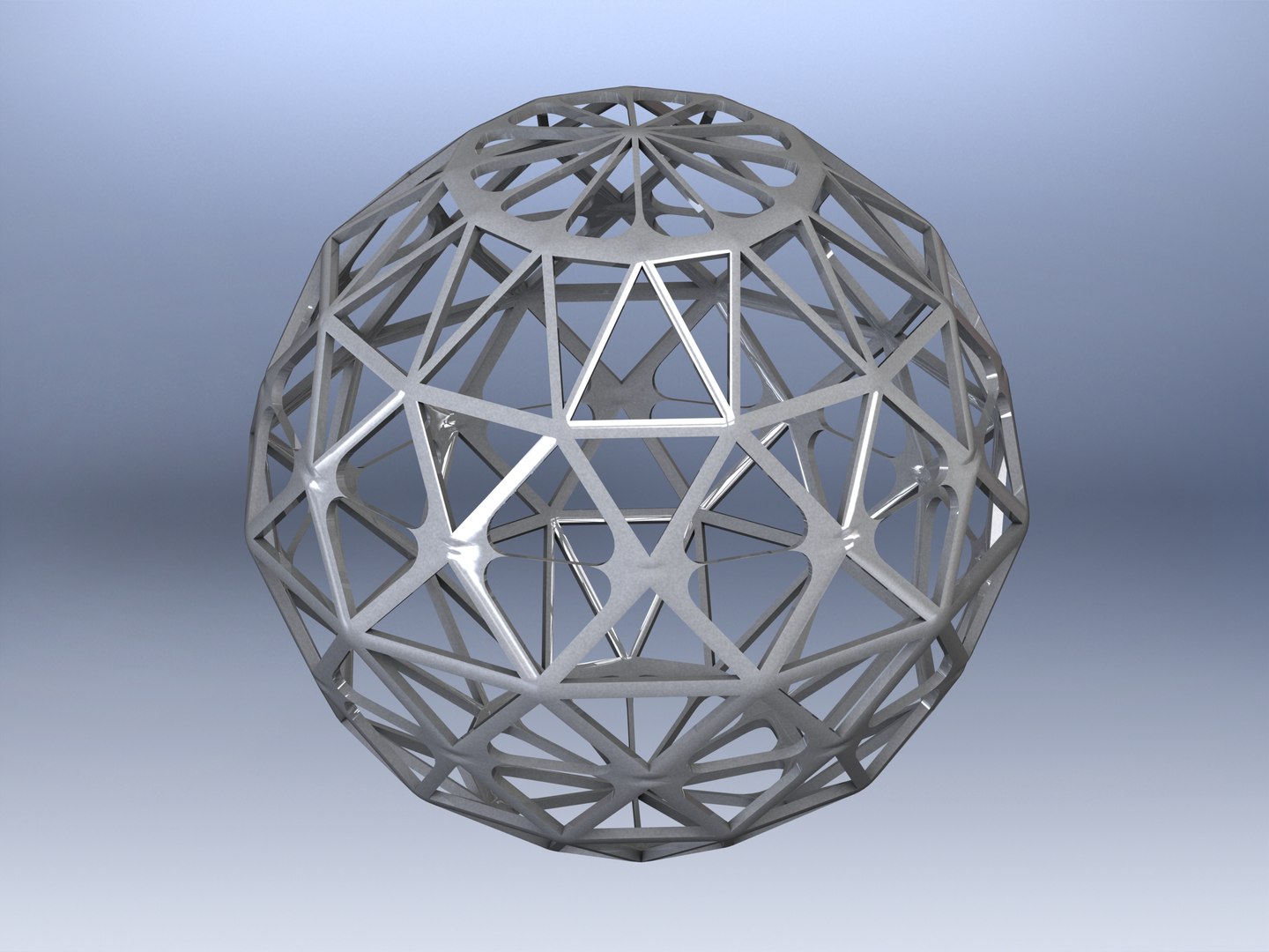 3D Wireframe Shape Geometric Sphere Cut Diamond model - TurboSquid 2162506