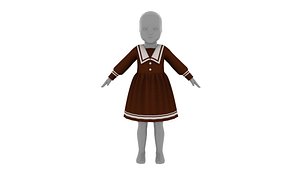 Toddler Vintage Sailor Dress