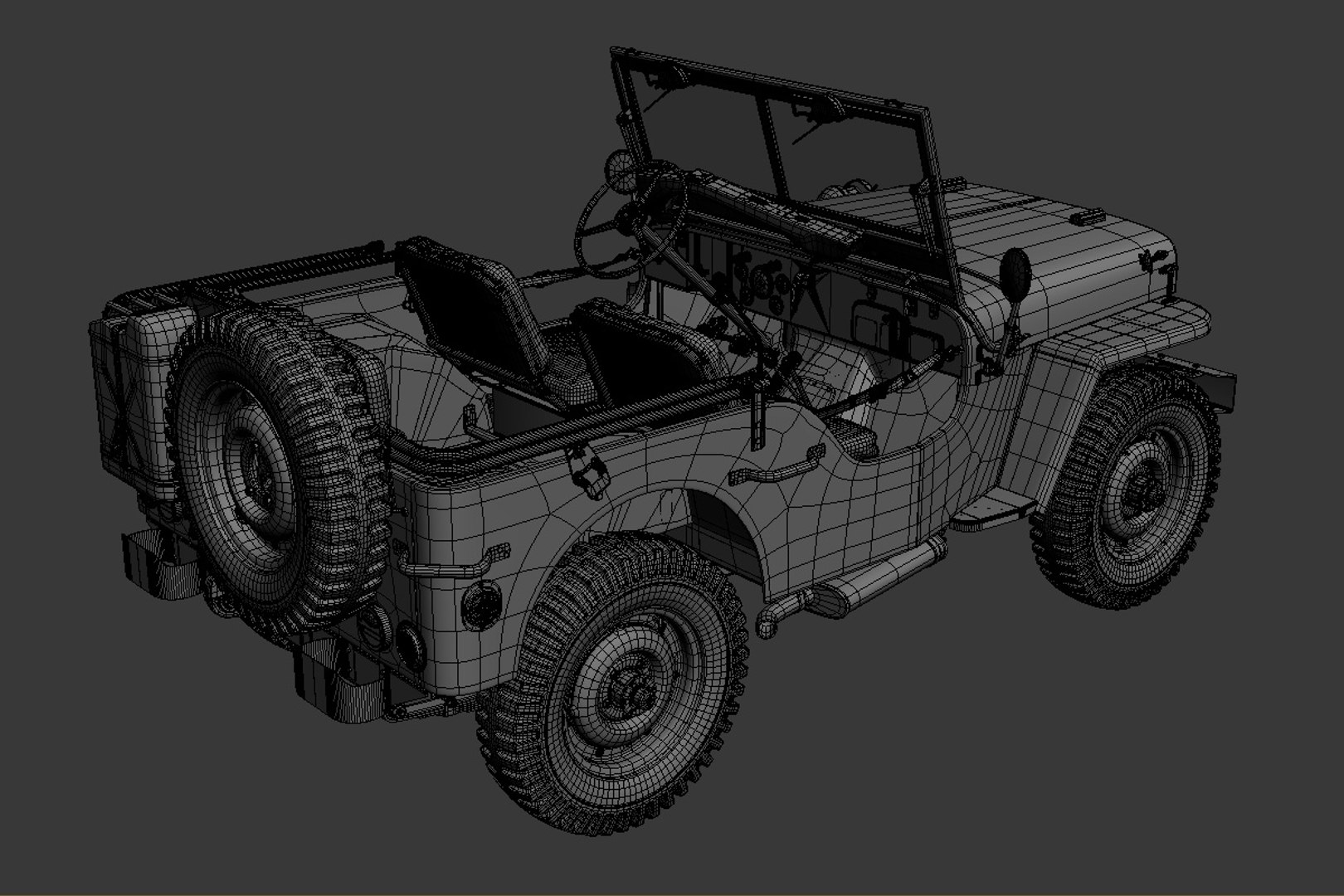 army willys jeep 3d max https://p.turbosquid.com/ts-thumb/hM/lJFIy0/IXqTHNYC/wire2/jpg/1407235308/1920x1080/fit_q87/ac6d9afc44db8b1b00b3623b6c57ccb8e1de3006/wire2.jpg