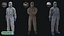 Medical Hazmat Suit Worker