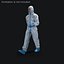 Medical Hazmat Suit Worker