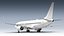 3D Boeing 737-8H4 Generic White