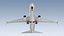 3D Boeing 737-8H4 Generic White
