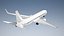 3D Boeing 737-8H4 Generic White