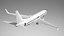3D Boeing 737-8H4 Generic White