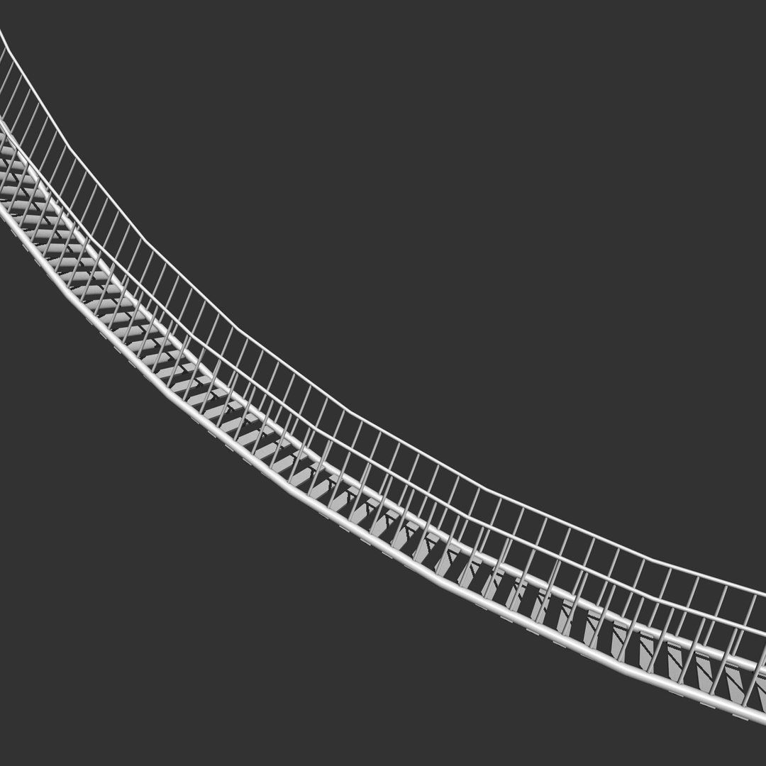 obj rope wood bridge