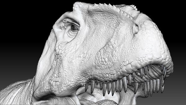 Giganotosaurus Sculpt Project Modelo 3D - TurboSquid 1944551