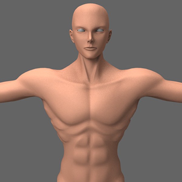 Personagem masculino 3d