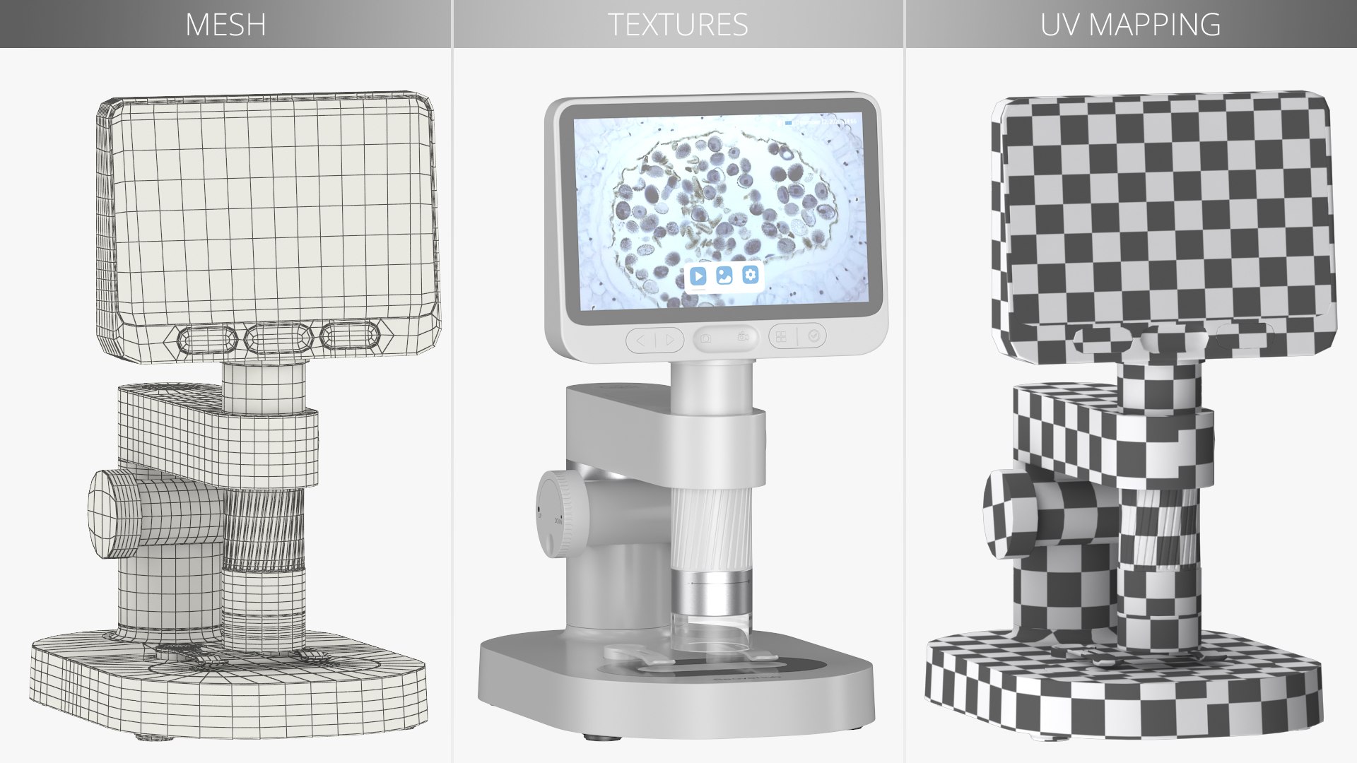 Beaverlab Darwin M2S Laboratory Digital Microscope 3D Model ...
