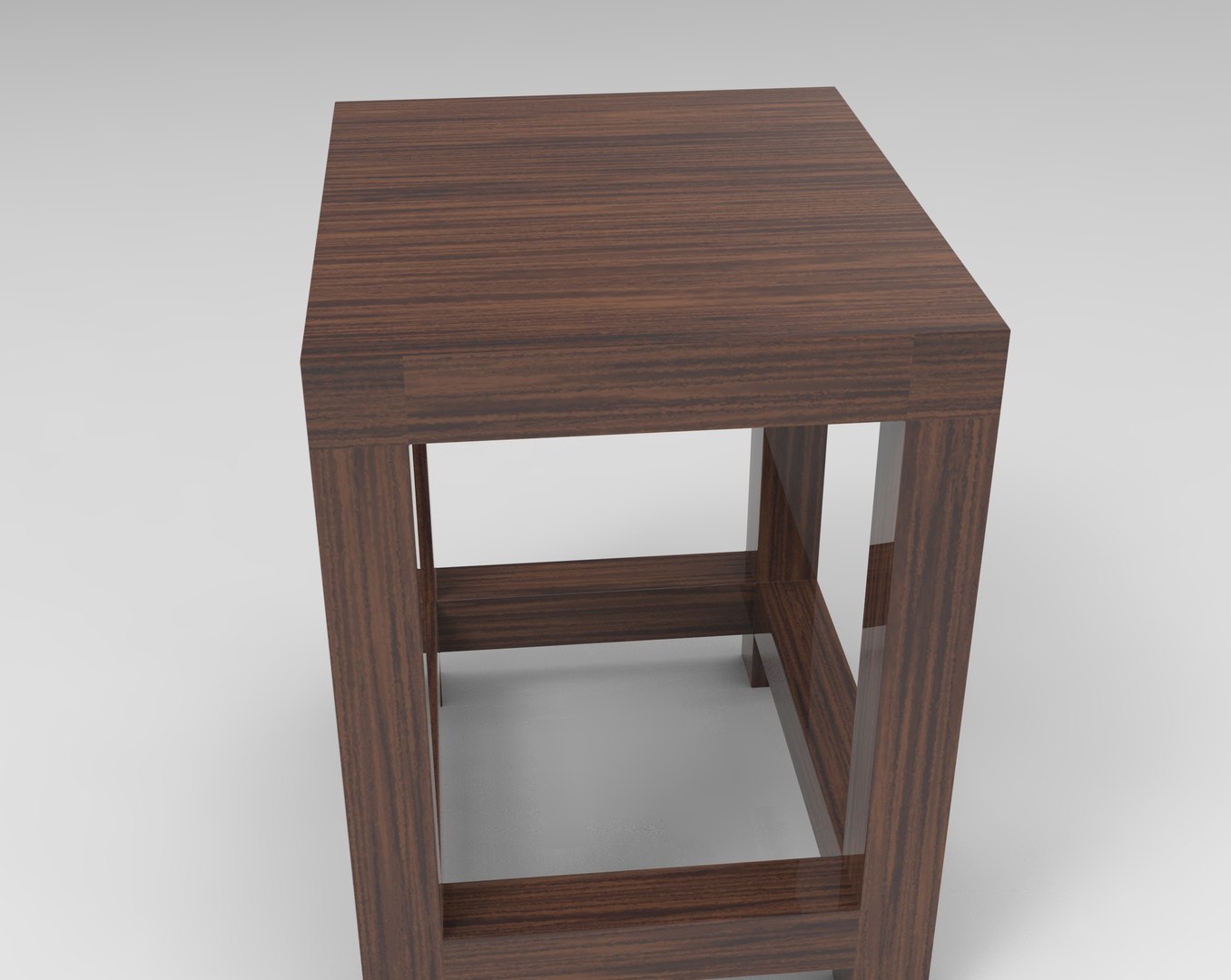 3D Wooden Stool Volume 02 model - TurboSquid 1859134