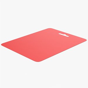 Red Gift Card 3D model