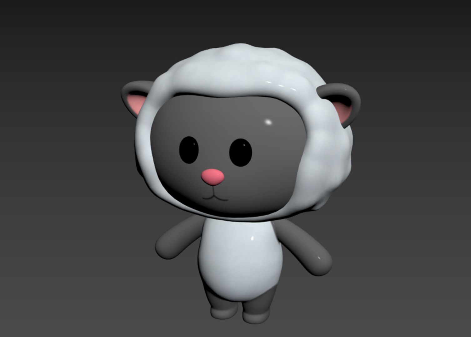 3D Model Sheep Character - TurboSquid 1640753