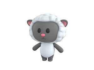 3D model sheep character