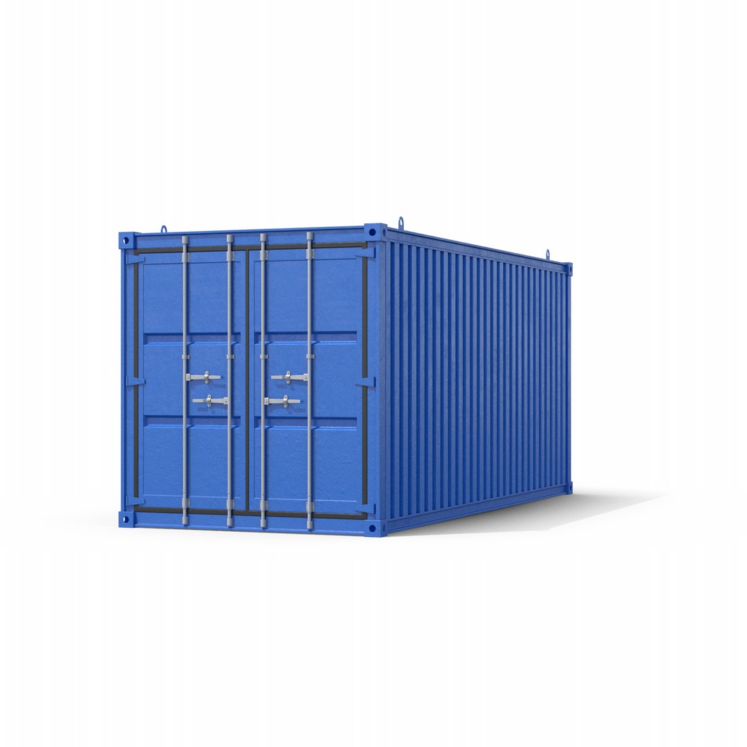 3D Shipping Container Model - TurboSquid 2360113