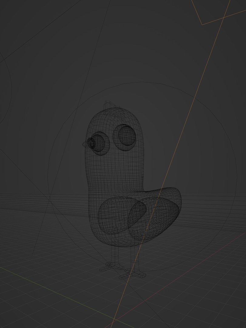 Cartoon 3D Duck 3D Model - TurboSquid 2045185