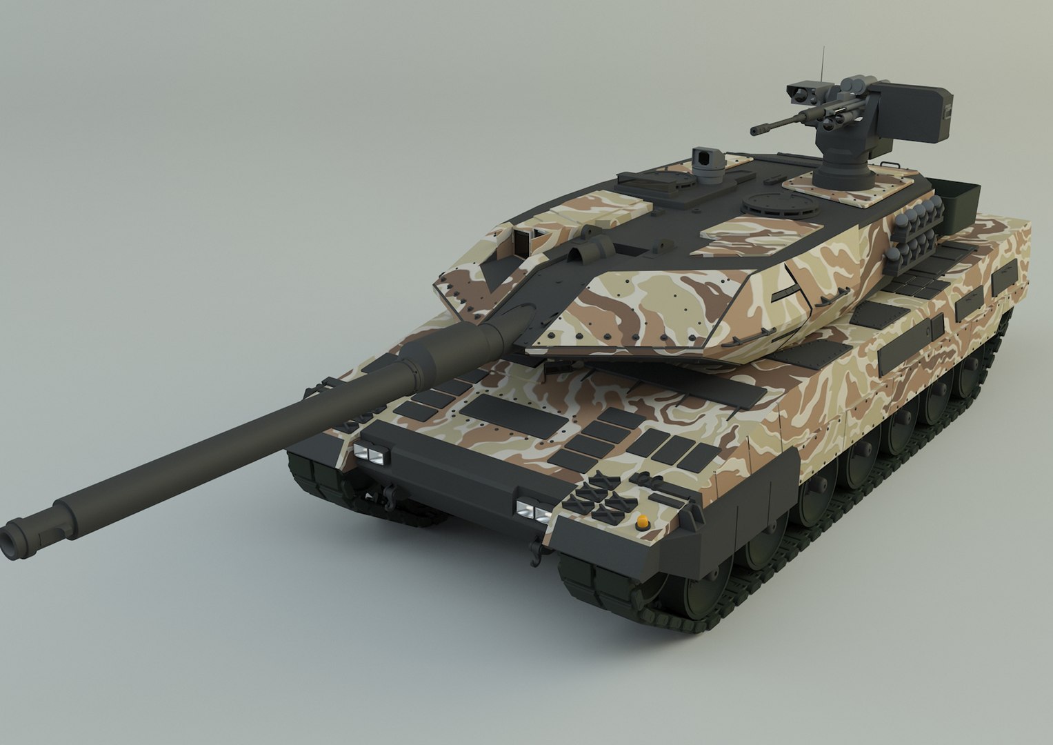 3D Leopard 2A6 Military Tank 3D Model - TurboSquid 2065380