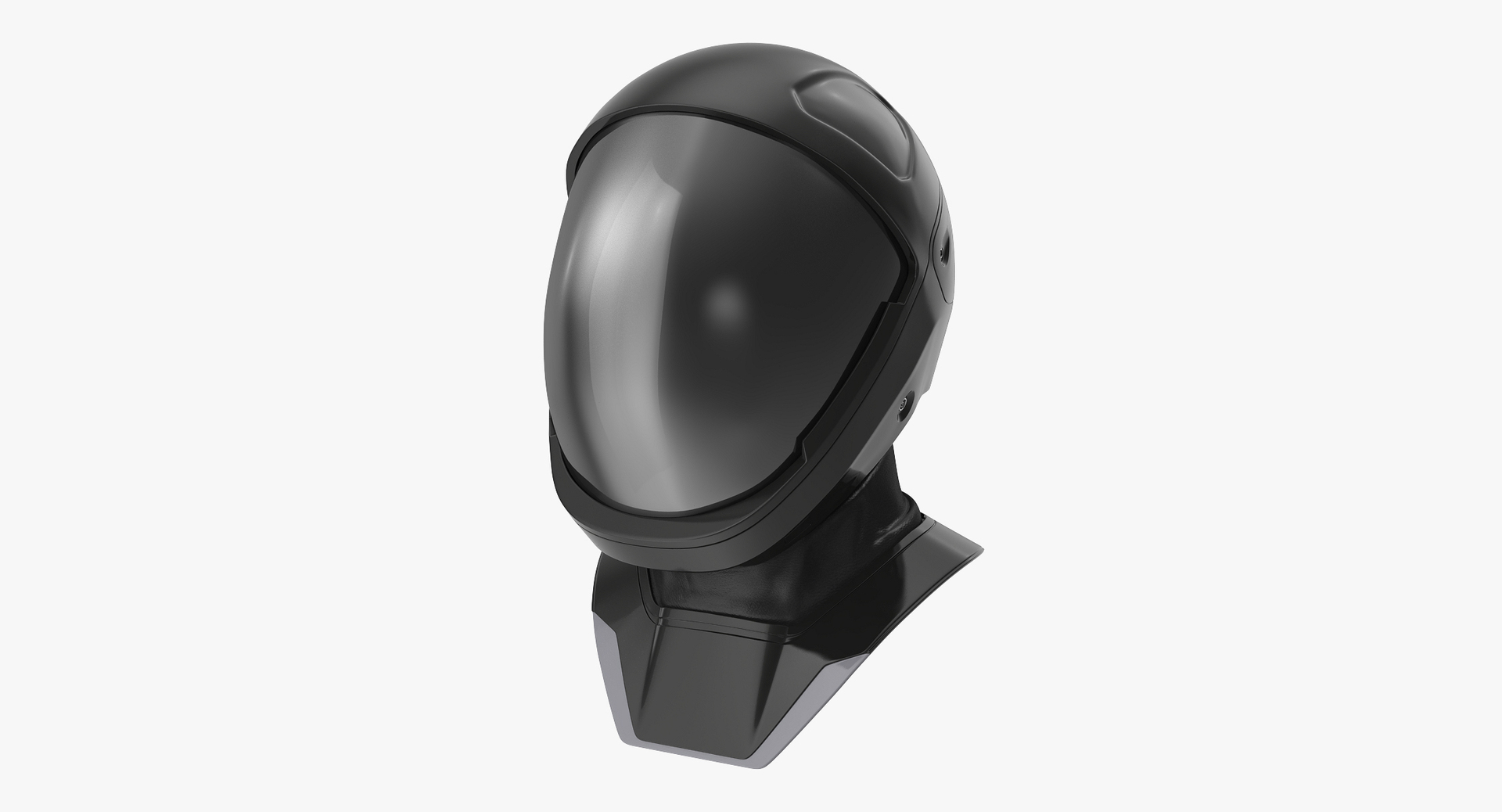 futuristic space helmet