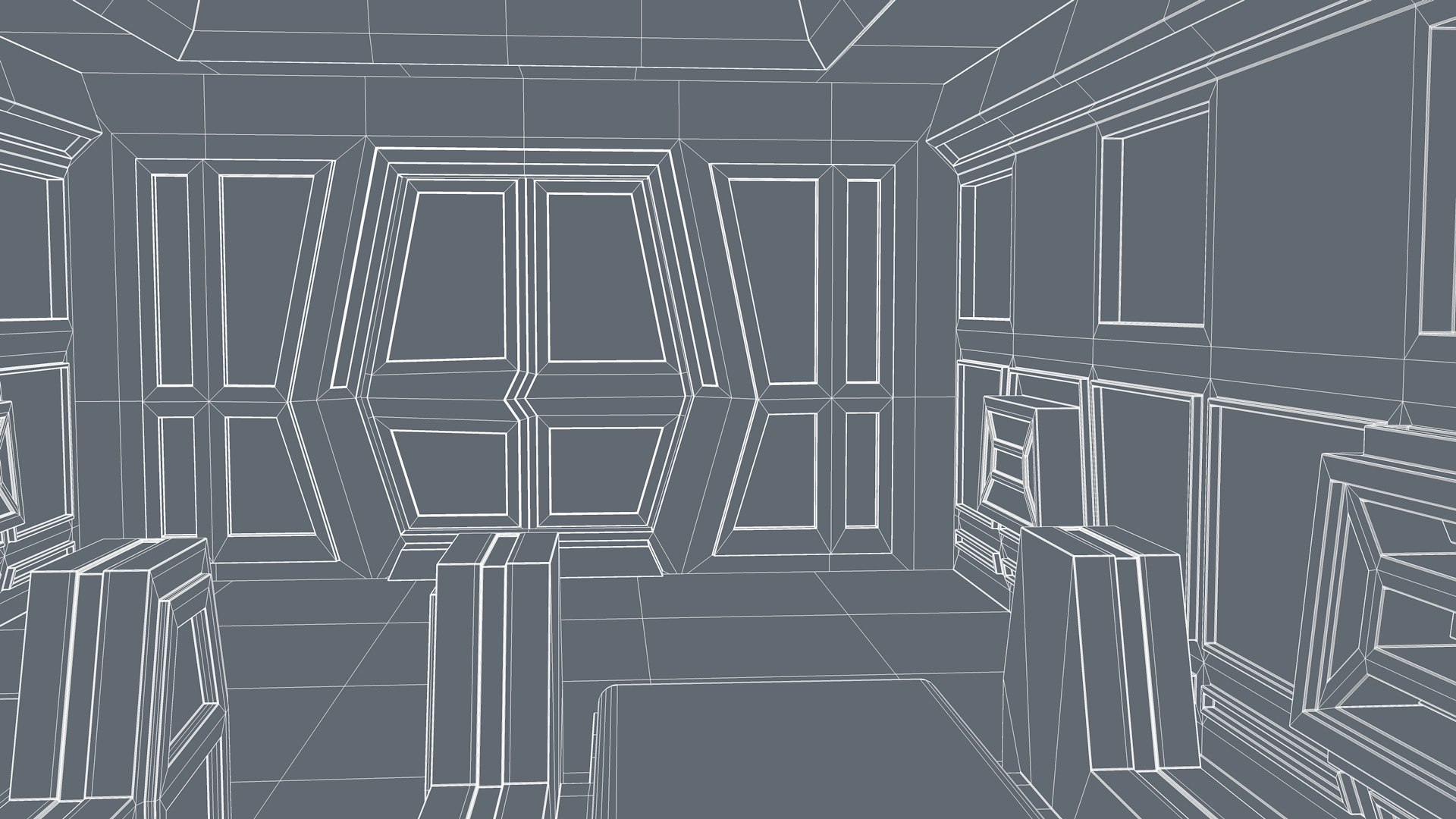 3D Sci Fi Room Model - TurboSquid 2236834
