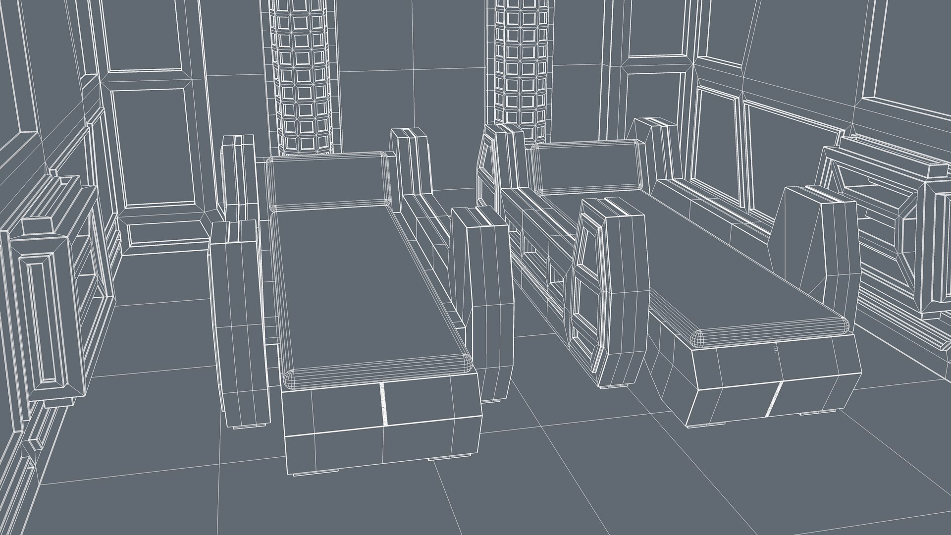 3D Sci Fi Room Model - TurboSquid 2236834