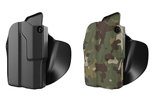 3D Safariland Solis Holster PBR model