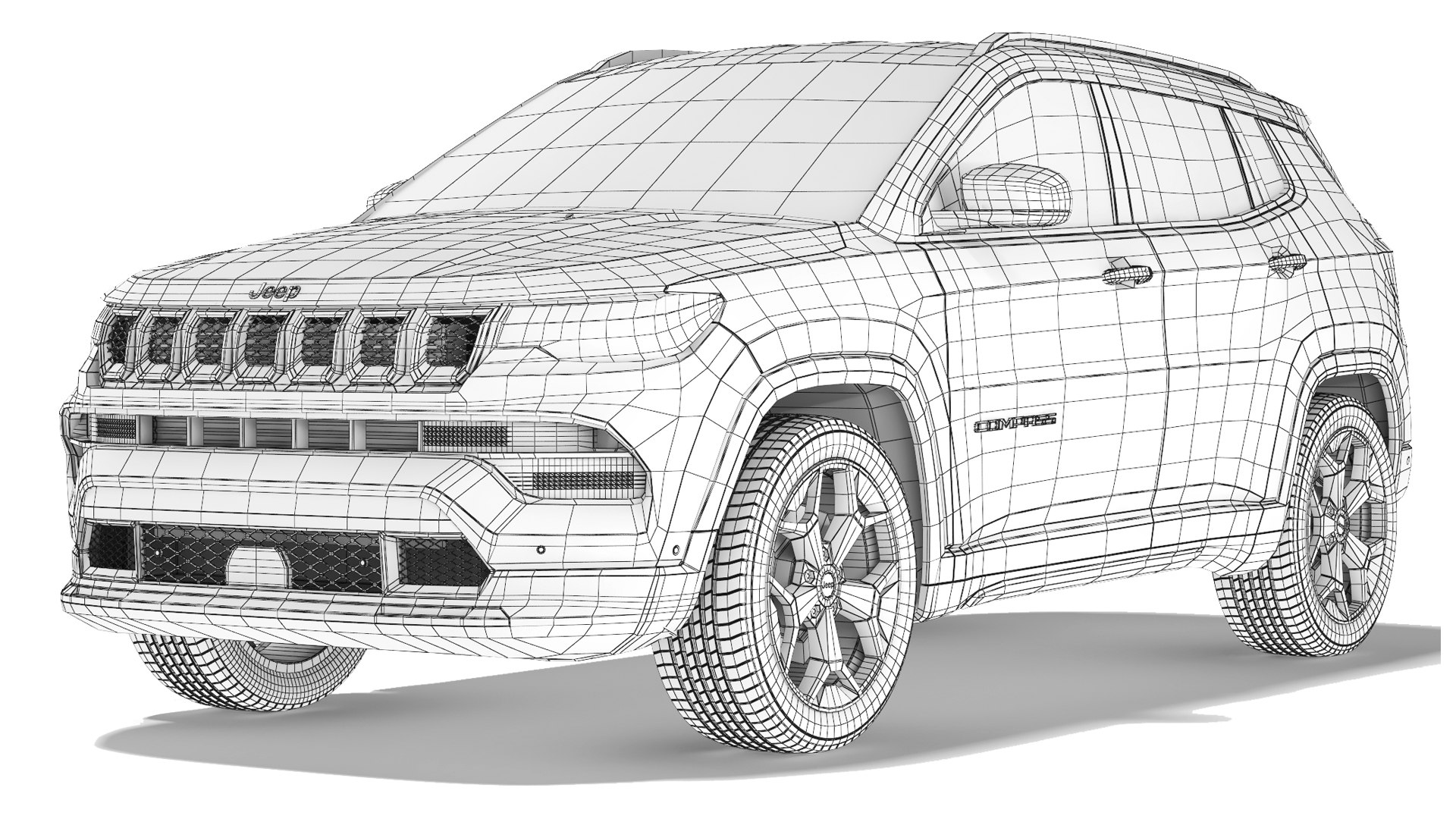 3D model Jeep Compass 2022 TurboSquid 2177691