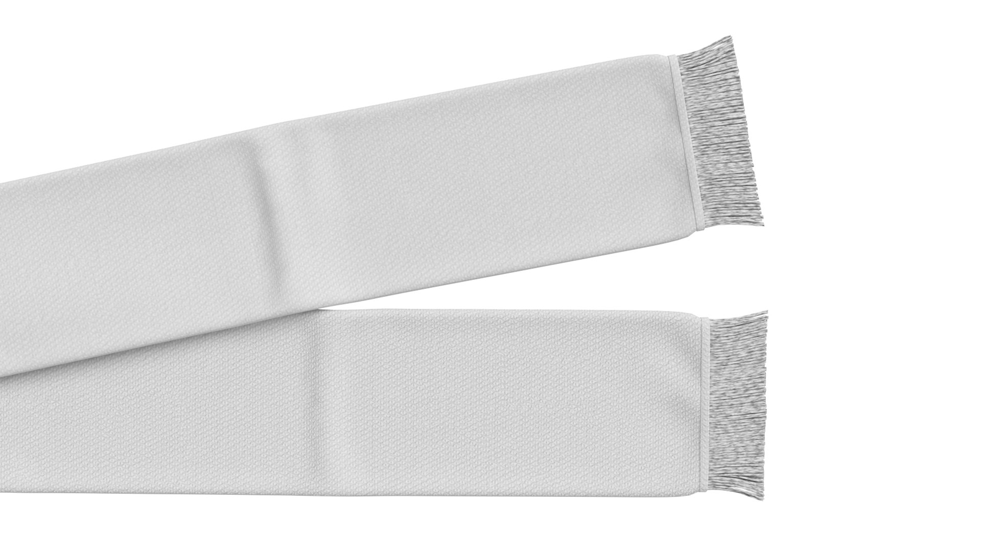 Football Fan Scarf 03 3D model - TurboSquid 2151124