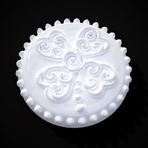 3D Clover Cookie 3D print model