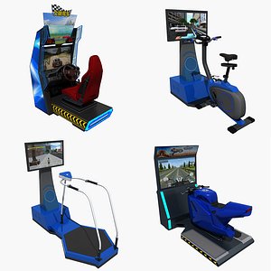 3D arcade simulator amusement equipment