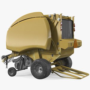 Bale Wrapper Machine Dirty