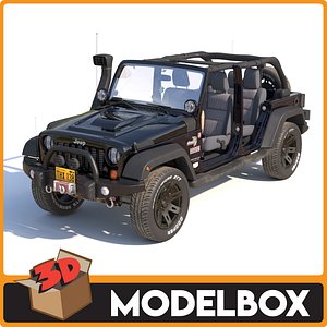 jeep wrangler rubicon 3D model