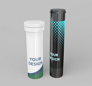 Tablet Tubes 3D model