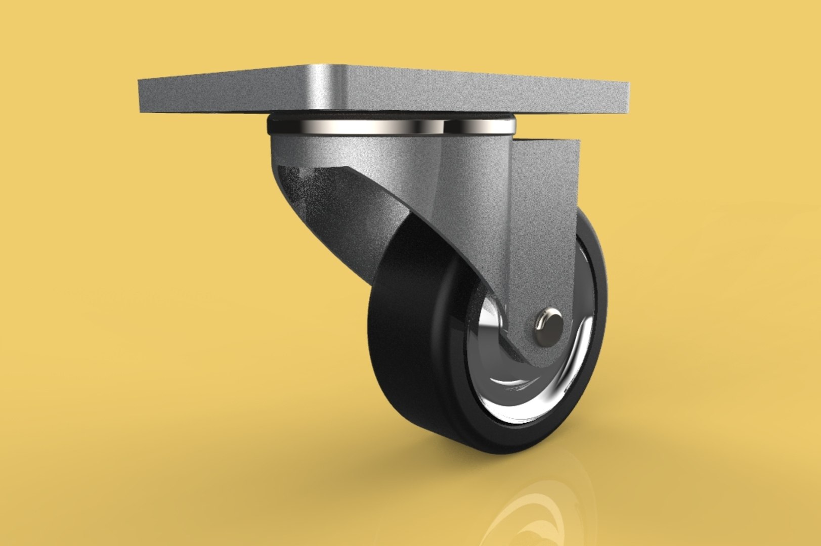 Swivel Caster Wheel 3D Model TurboSquid 1713504