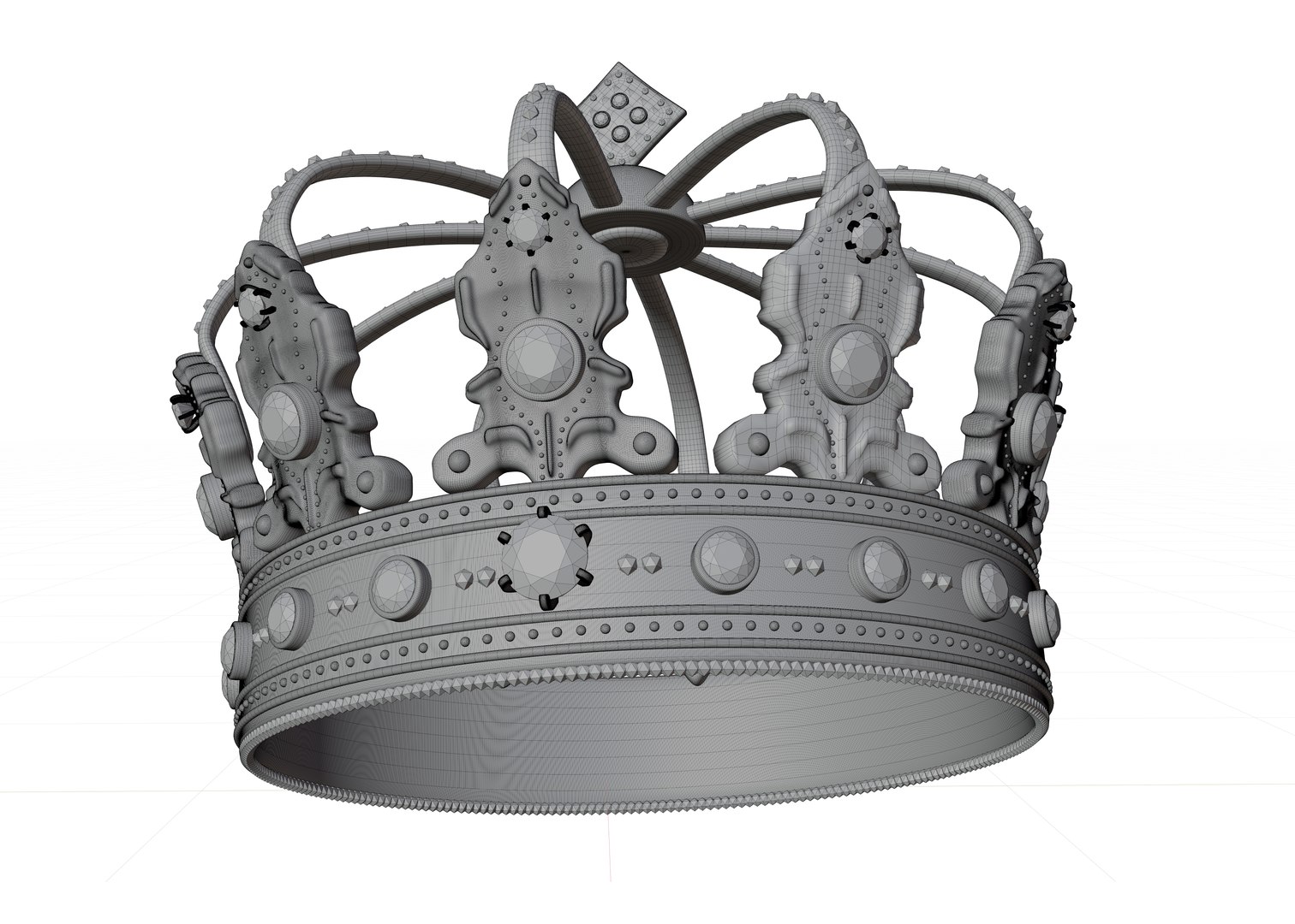 Golden Crown with Diamonds 3D model https://p.turbosquid.com/ts-thumb/hN/akXBMg/WQ/grid/jpg/1683235525/1920x1080/fit_q87/0a235d4e2e80c1b9b0f706c91b7b98d84ce81d7a/grid.jpg